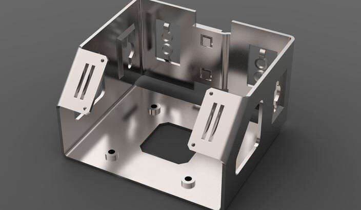 Sheet metal fabrication part